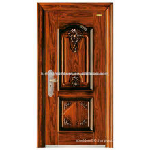 New Copper Paint Steel Security Door KKD-105 For Luxury Style and High Quality